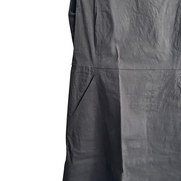 Theory Tabbi Fluent Dress 2 Linen Fit Flare Pockets Capsule Minimalist Career - Picture 3 of 7